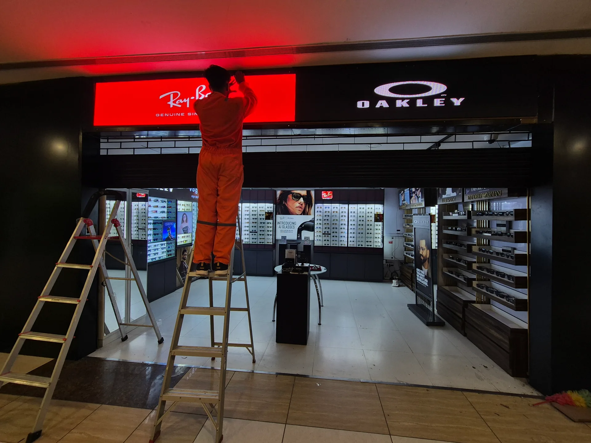 Chesney LED installation